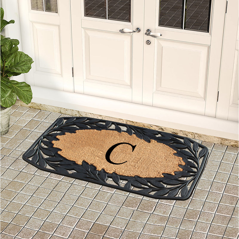 Tapis d'extérieur antidérapant 38 po x 23 po Tijan, C
