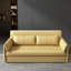 Causeuse-causeuse 100% polyester jaune-110944189