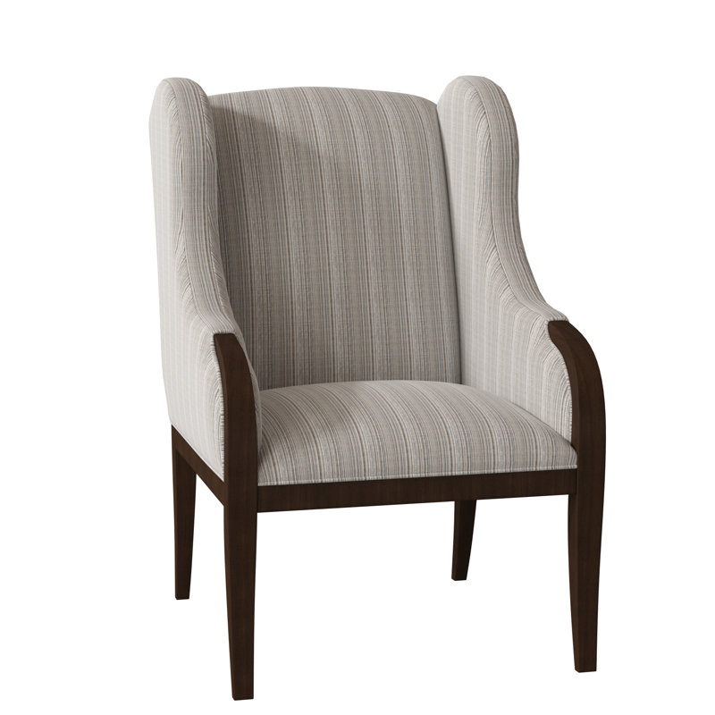 Hawthorne Wingback Chair, Avery Gray, Café