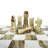 Bisiot 13.9'' L Marble Game Set