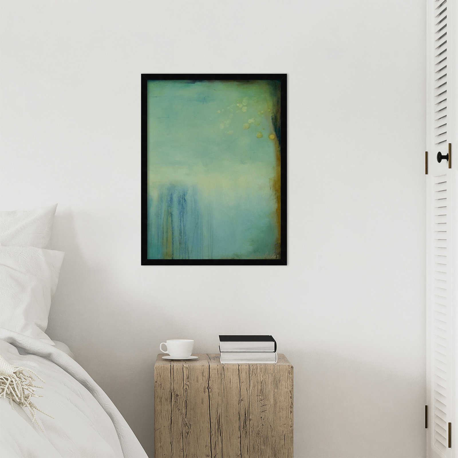 Whispering Souls II Print by Erin Ashley, Black, 25" H x 19" W
