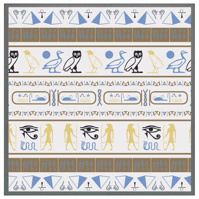 Mifley Heiroglyphs - Single Picture Frame Print