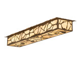 Rustic Lodge 6 - Light Flush Mount