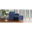 Chaise longue convertible 3 en 1 avec dossier réglable-248452161
