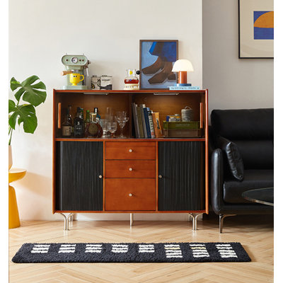 Buffet en buis de style rétro Mid-Century
