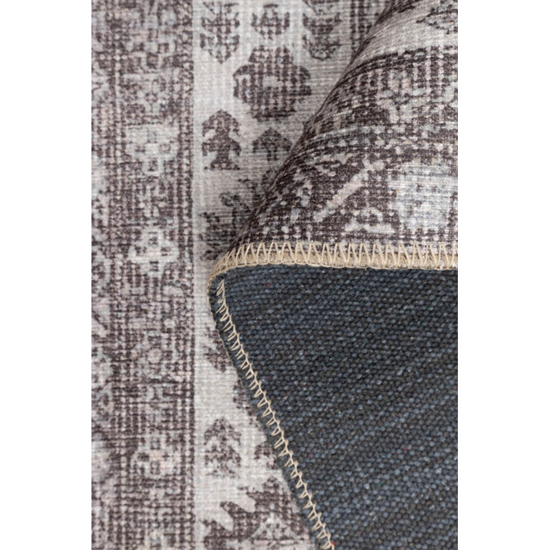 Tapis en chenille lavable Stonart, Rectangle 7 pi 7 po x 10 pi 10 po