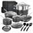Granitestone 20 Pc Nonstick Cookware and Bakeware Set
