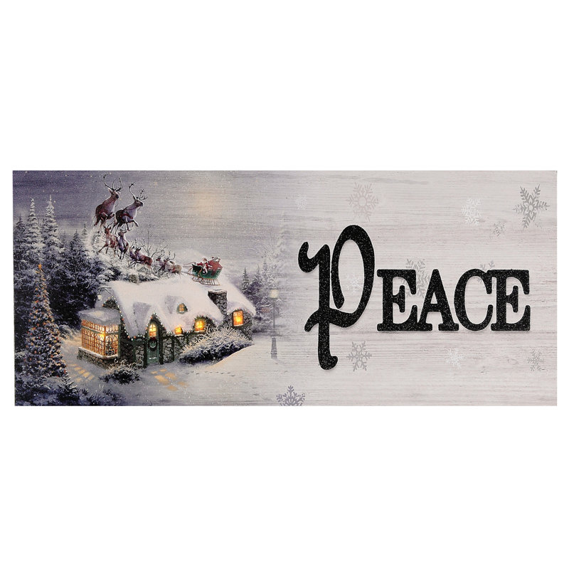 Art mural sur toile Peace Peace