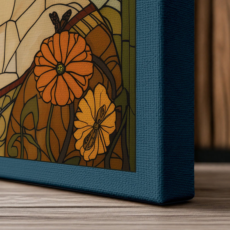 Print, 36x24 - 91.4 x 61.0 cm, Teal Border