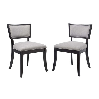 Pristine Upholstered Fabric Dining Chairs