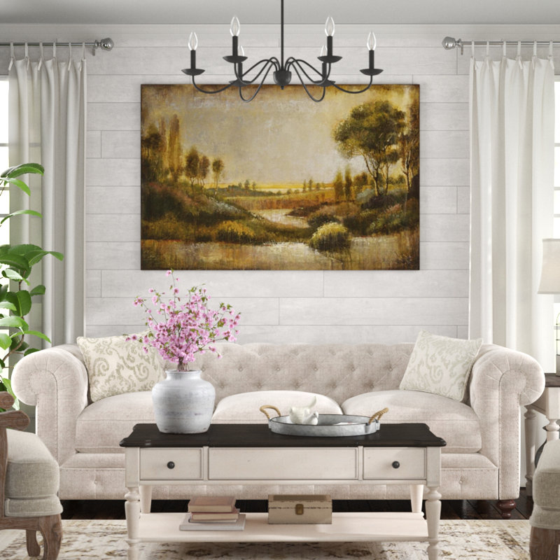 Aw Awêts par John Douglas - Peinture, H 24 po x l 36 po, Extérieur