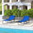 Orsen Outdoor Metal Chaise Lounge-129661170