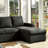 Lizabeth Upholstered Polyester Blend L-Shaped Sofa Bed-32754192