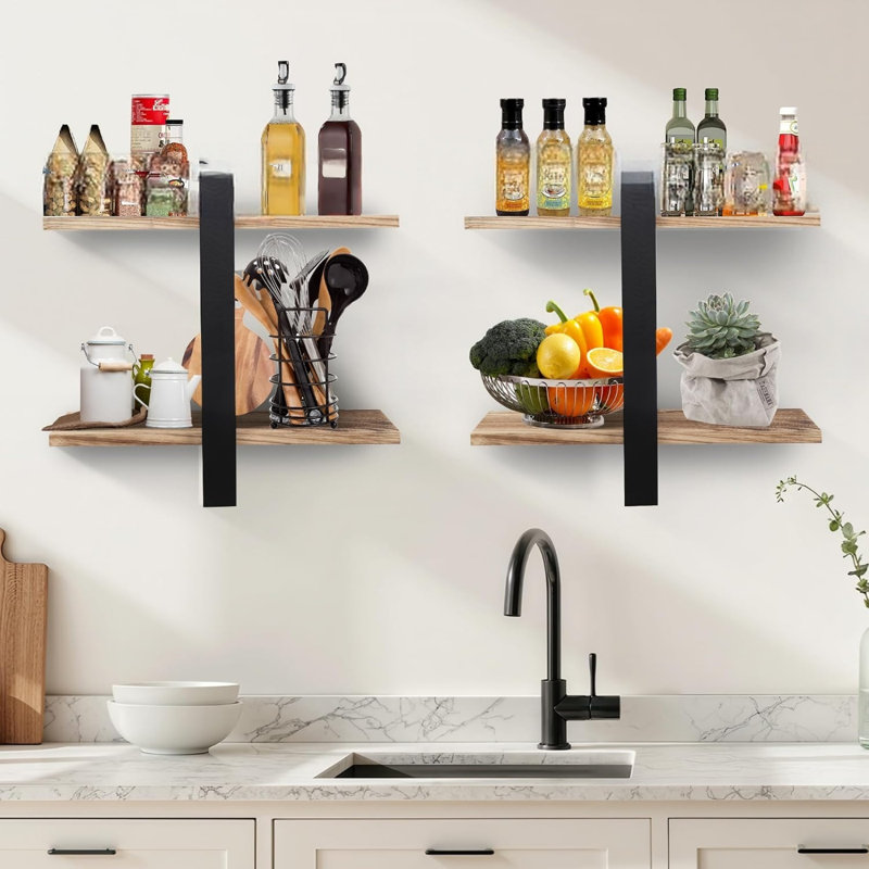 Wood Floating Shelf