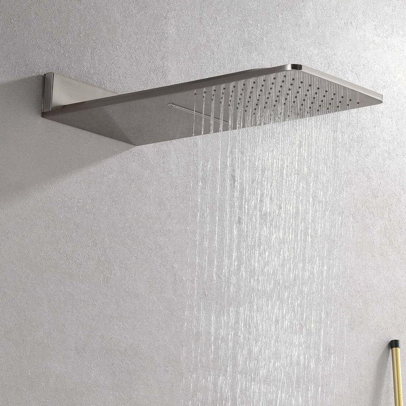Complete Shower System, Brushed Nickel