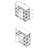 Maeliyah 47.25 " L Steel Bar Cabinet