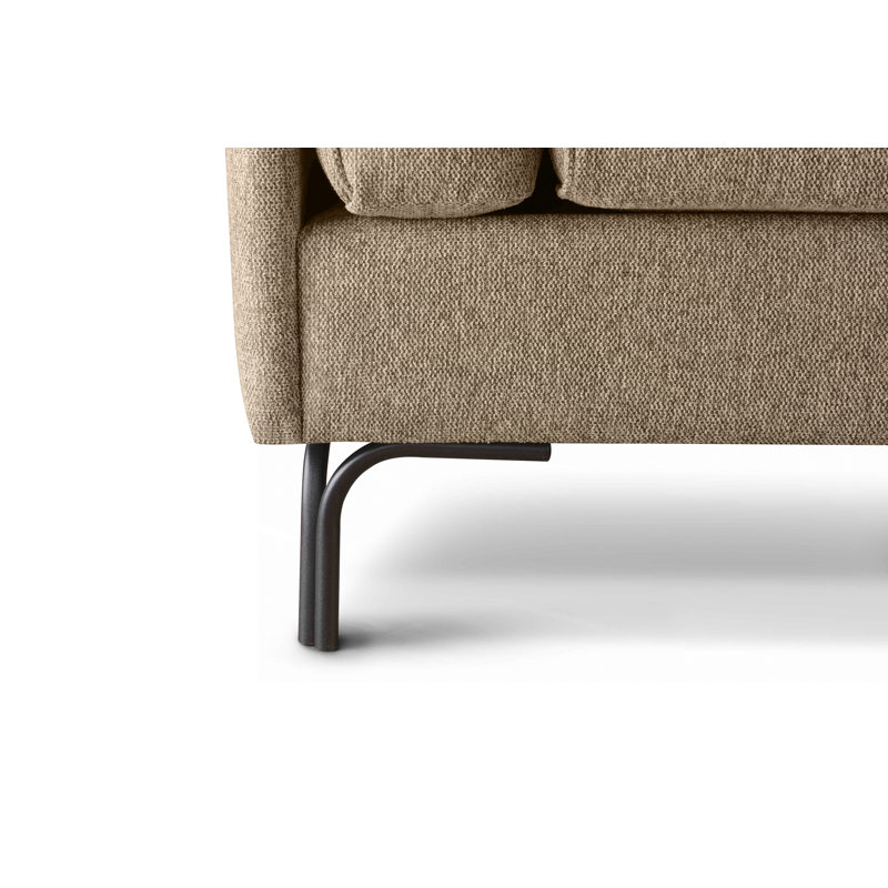 Naples Chair, Beige Polyester Blend
