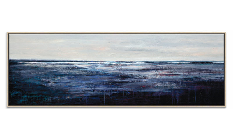 Solitude by Lydia Ben-Natan - Print on Canvas, 32.5cm H x 103.5cm W x 4.5cm D