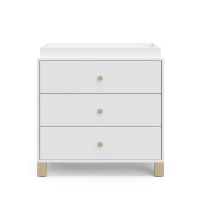 California 3 Drawer Chest With Topper
