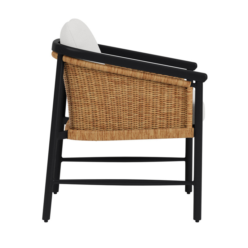Galloway Outdoor Dining Armchair, Canvas Natural