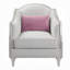 Chaise Kasa avec coussin