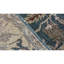 Tapis bleu et brun de haute qualité noué à la main Ziegler