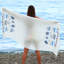 Serviette de plage Calypso Peshtemal