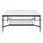 Genevieve Glass Top Single Coffee Table-424001139