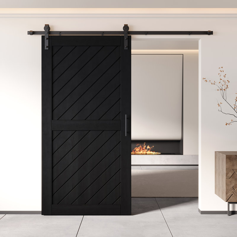 Porte de grange 001 Homer, 40 po x 80 po