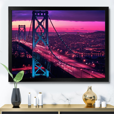 " San Francisco Skyline And Bay Bridge VIII "