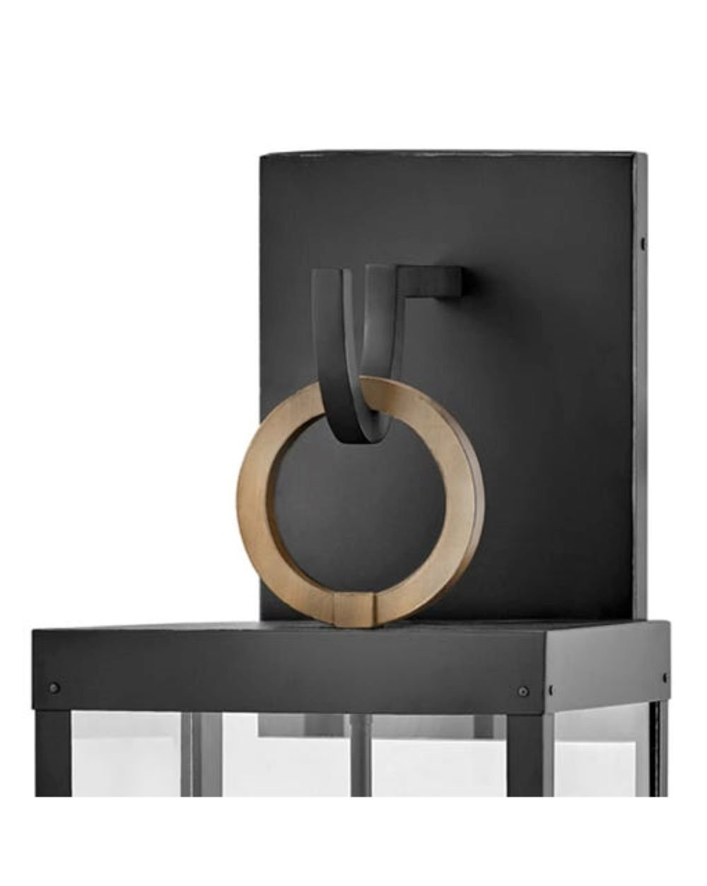 Amelia Outdoor Wall Lantern, 35.25" H x 12" W x 12.75" D