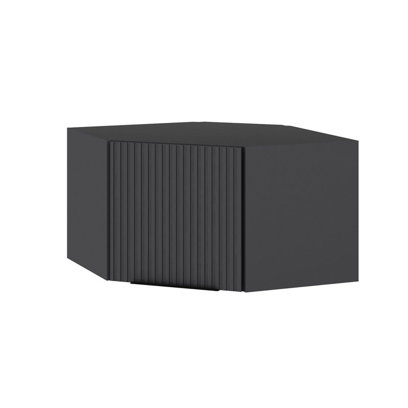 Minerva Rectangle Accent Cabinet, Anthracite