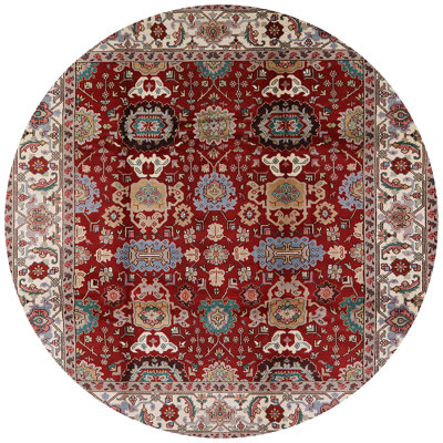 Tapis oriental rouge / ivoire Garabed