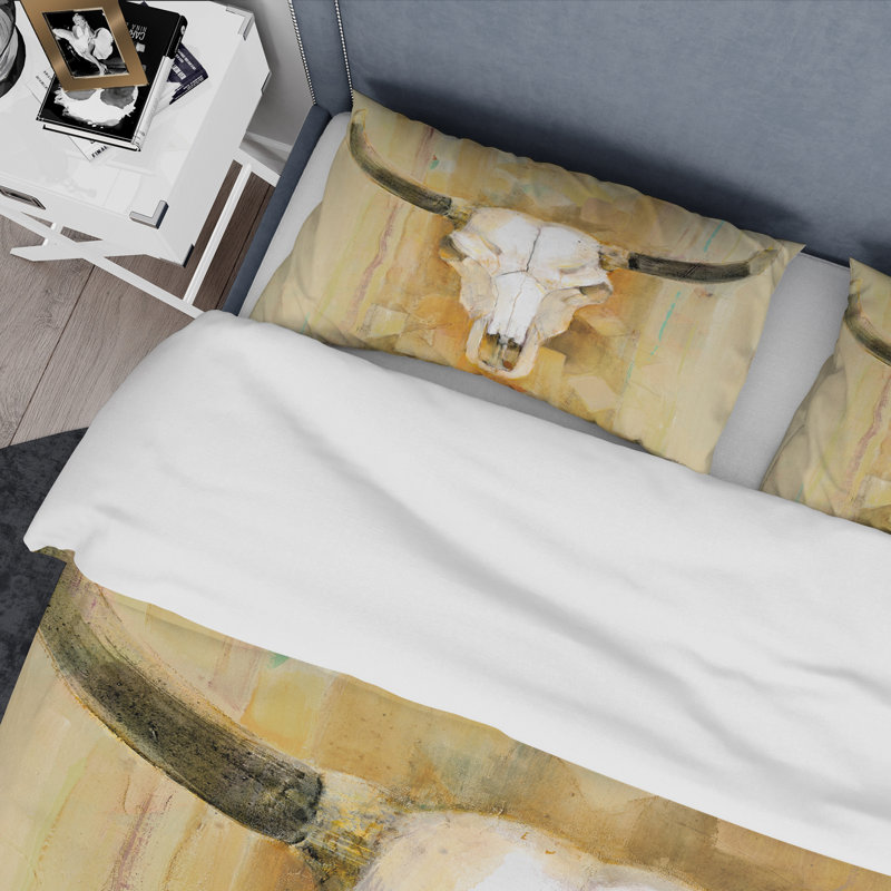 Ensemble de housse de couette "Wildlife" en polyester, Housse de couette très grand + 2 taies décoratives