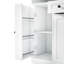 Buffet de cuisine autoportant avec huche, grande armoire de rangement, armoire latérale coulissante et tablettes réglables pour les cuisines modernes-132716150