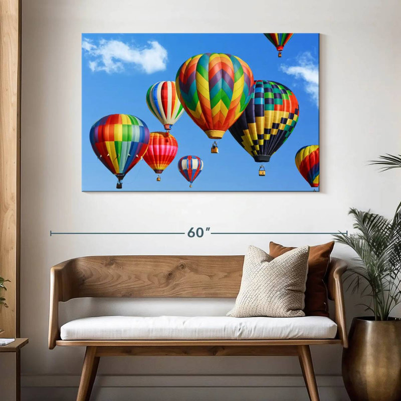 Montgolfières Mehar Rainbow, H 32 po x l 48 po