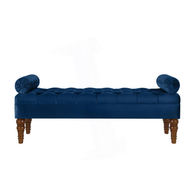 51.48" W Tufted Upholstered Bench