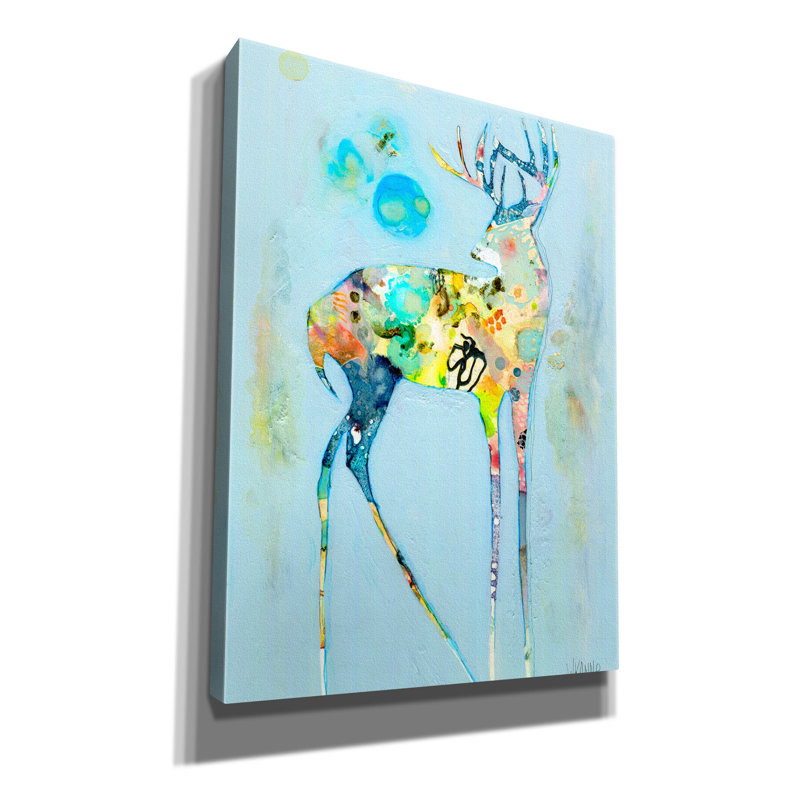 " Strength " by Wyanne, 34" H x 26" W x 1.5" D