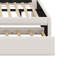 Lit plateforme tapissier avec ports USB, ceinture à DEL-144003291-144003290