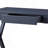 Charcoal Finish Console Table
