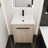 Freestanding Bathroom Vanity With White Resin Sink