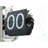 Retro Digital Flip Down Clock -Battery Powered Internal Gear Operated Clock For Home & Office Décor -Black