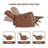 37'' Vegan Leather Power Recliner with Invisible Cup Holders-1438373808