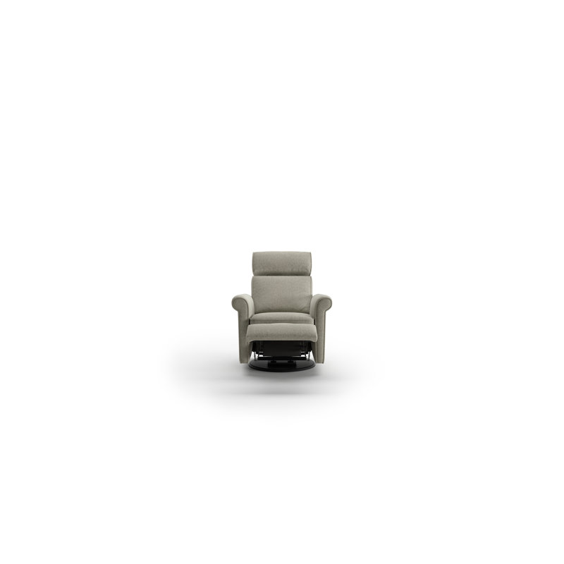 Rolled Recliner - Power & Battery, Dark Gray