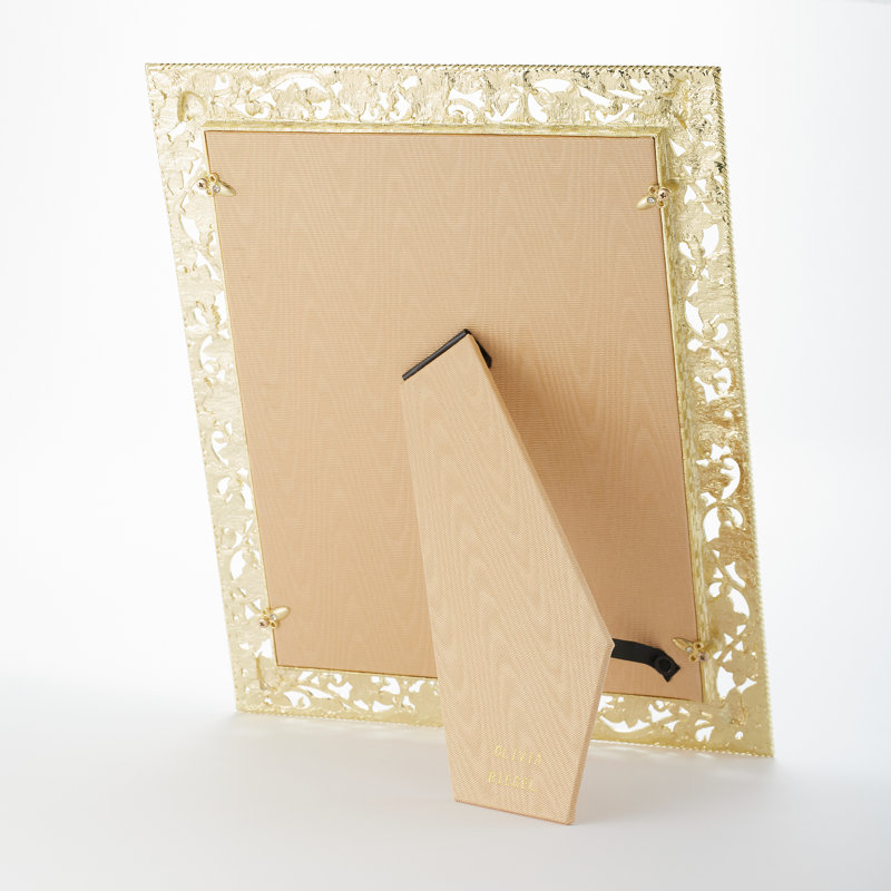 Flora Metal Picture Frame, 8" x 10", Silver