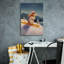  «Free Rider» par Lucia Heffernan, art mural sur toile, 18 po x 26 po
