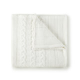 Cozy Cable Knit Throw