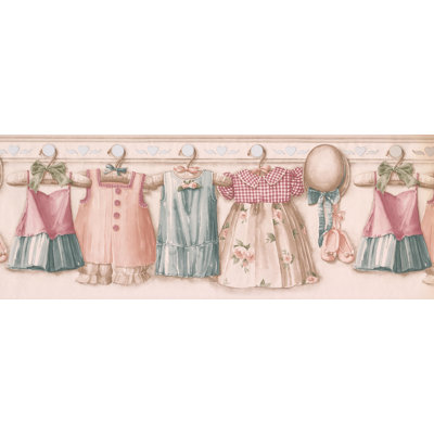 Bordure murale robes sur cintres Ardley