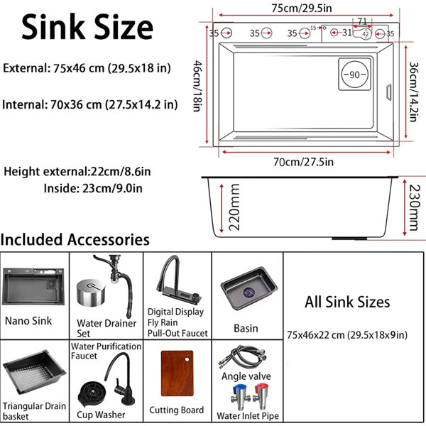 Dimensions du produit