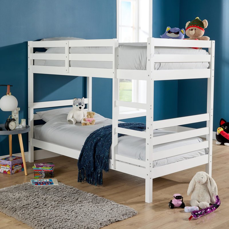Lansford Single (3') Splitable Bunk Bed, White
